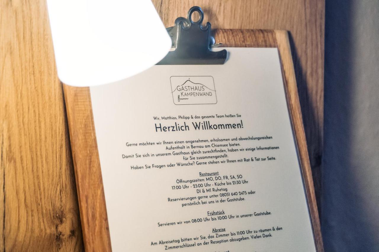 Gasthaus Kampenwand Bernau Bernau am Chiemsee Ngoại thất bức ảnh